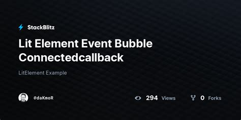 lit connectedcallback|Events – LitElement .